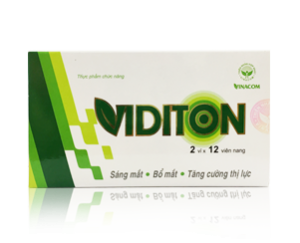 Viên sáng mắt Viditon - Vitafood cho đôi mắt sáng ngời.