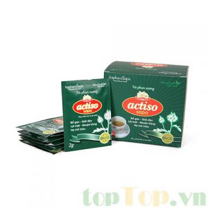 Sử dụng trà phun sương Actiso Sapa là một cách trị mề đay ở trẻ em